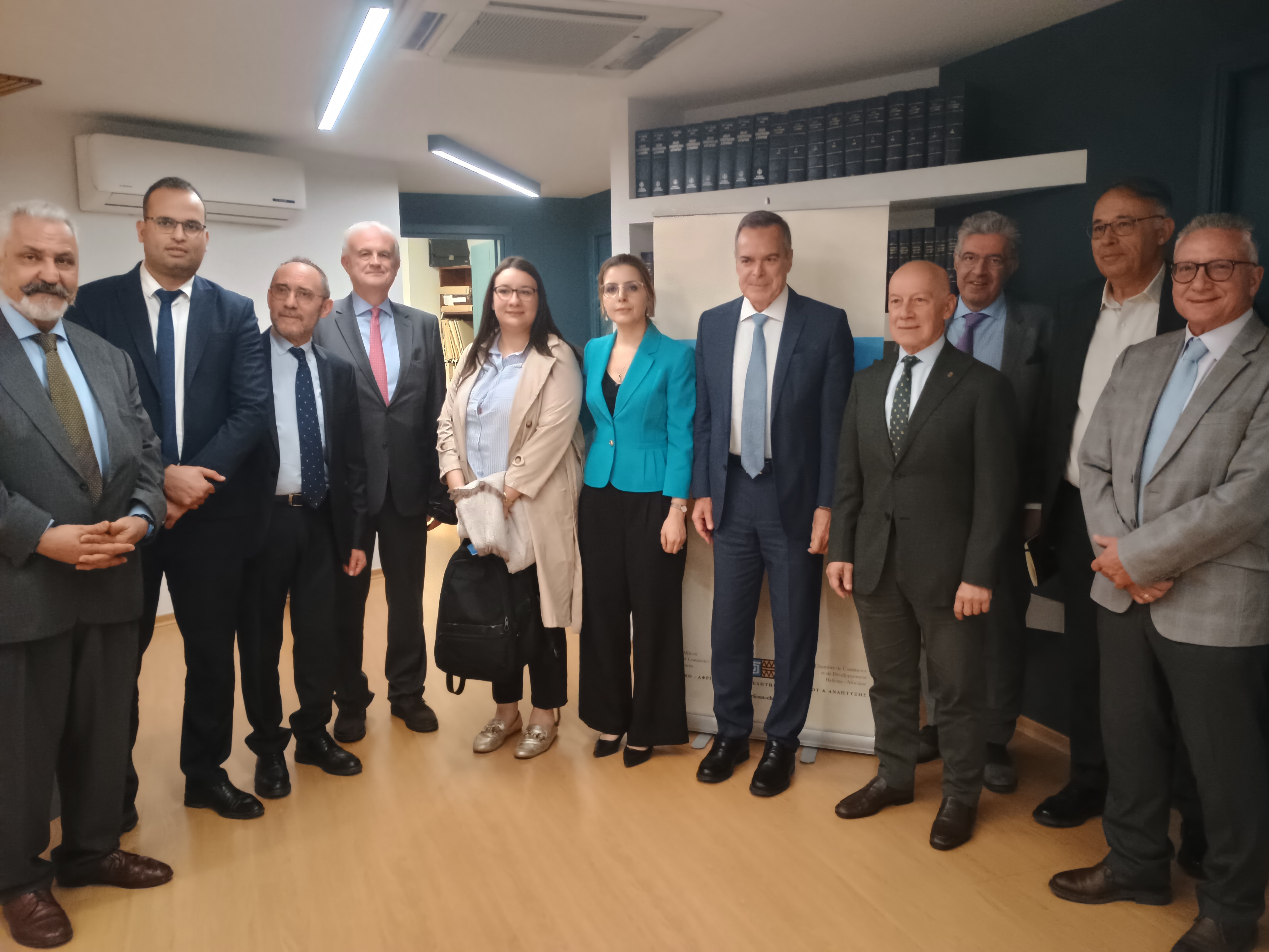 Συνάντηση της Αντιπροσωπείας της Ευρωπαϊκής Ένωσης στην Αλγερία (DUE Algeria), της Αλγερινής Υπηρεσίας Προώθησης Επενδύσεων (AAPI), της Πρεσβείας της Αλγερίας στην Αθηνα και του ΕλληνοΑφρικανικού Επιμελητηρίου Εμπορίου και Ανάπτυξης 